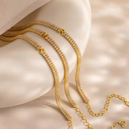 Initial Tennis Armband